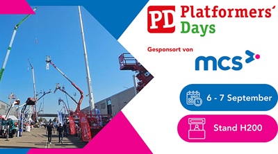 MCS Rental Software sponsert die Platformers' Days 2024