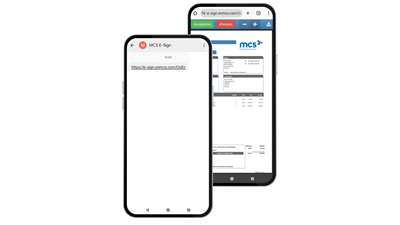 MCS Rental Software introduceert digitale handtekeningen via sms