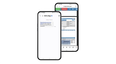 MCS Rental Software ofrece firmas electrónicas a través de mensajes de texto SMS