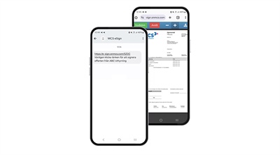 MCS Hyrsystem lanserar elektroniska signaturer via SMS